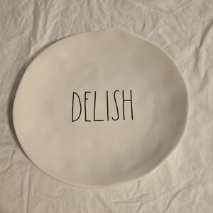 Rae Dunn "Delish" Melamine Plate